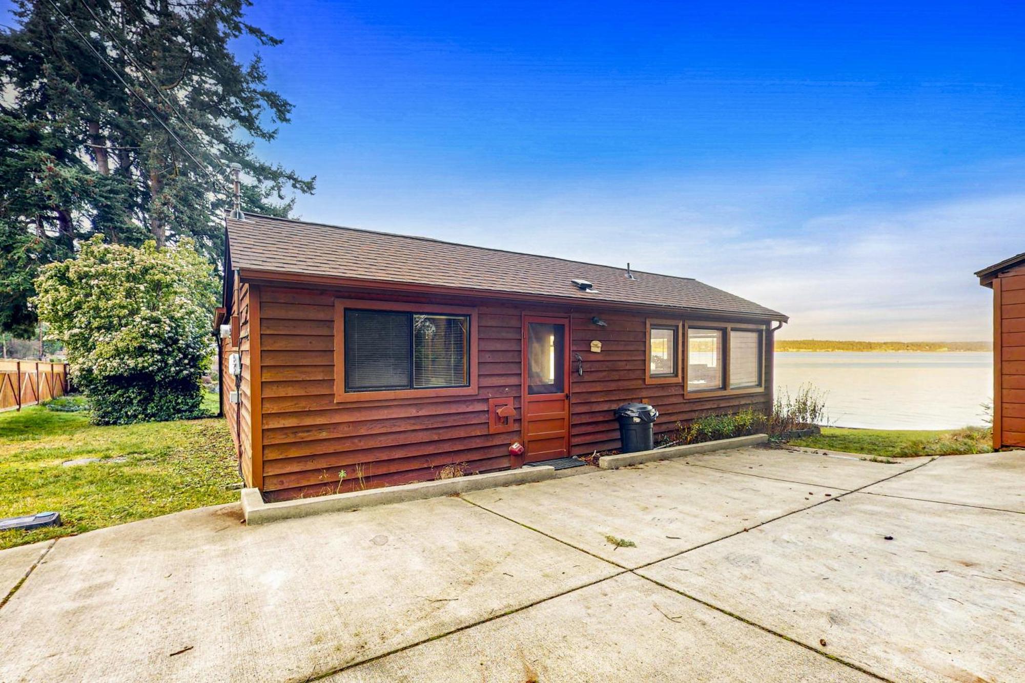 The Cabin At Penn Cove Coveland المظهر الخارجي الصورة